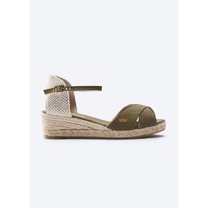 Salina Limited Edition Canvas Espadrille Sandal Wedges - 1 of 4