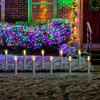 Northlight 10-Count White C7 Candle Pathway Markers Christmas Lights, White Wire - 2 of 4