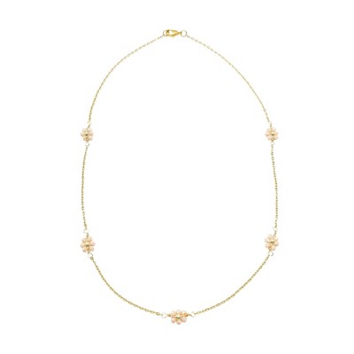 Alegria Accessories Daisy gold necklace