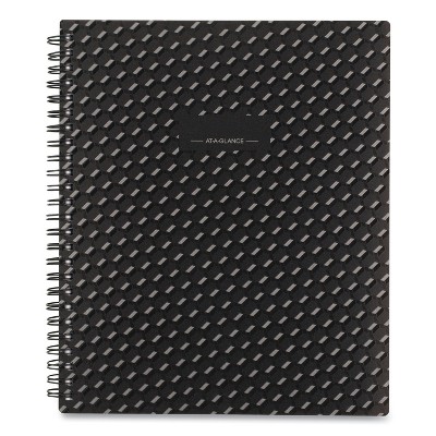 AT-A-GLANCE Elevation Poly Weekly/Monthly Planner 8.75 x 7 Black 2022 75951P05