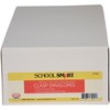 School Smart Kraft Envelopes with Clasp, 6-1/2 x 9-1/2 Inches, Pack of 100 - 2 of 4