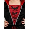 HalloweenCostumes.com Midnight Vampira Girl's Costume | Kid's Vampire Costumes - 3 of 4