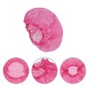 Unique Bargains Disposable Polkadot Shower Cap 6 Pcs - 3 of 4