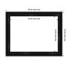 Amanti Art 22"x28" Grand Black Narrow Framed Magnetic Dry Erase Board - 4 of 4