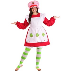 HalloweenCostumes.com Plus Size Classic Strawberry Shortcake Costume | Adult Strawberry Shortcake Halloween Costume - 1 of 4