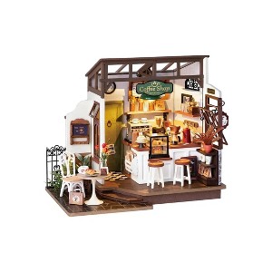 DIY 3D House Puzzle No17 Cafe 183pcs - 1 of 4