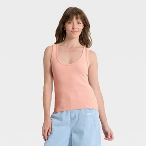 Women's Slim Fit Tank Top - Universal Thread™ - 1 of 4