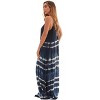 Riviera Sun Womens Maxi Dress  Tie Die Spaghetti Strap Long Sundress  Summer Dresses - 2 of 3