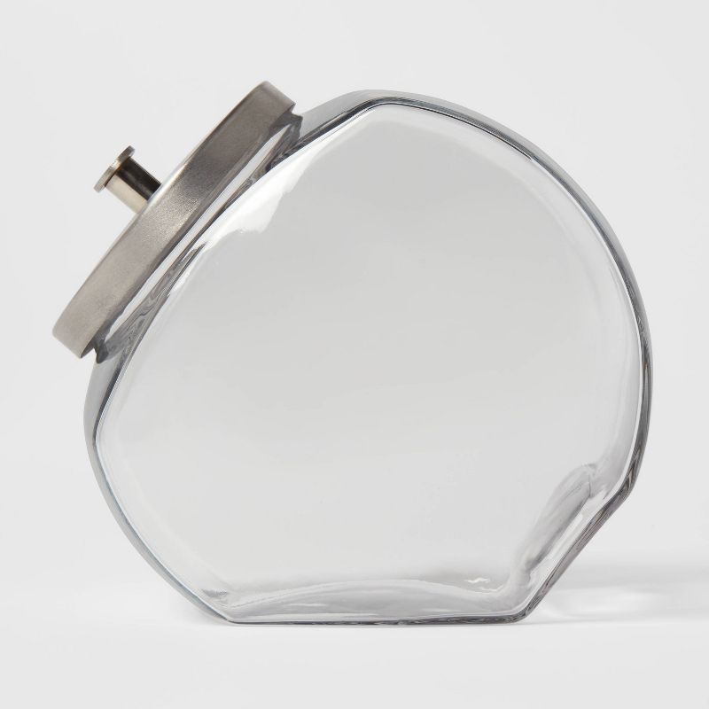 128oz Glass Penny Jar with Metal Lid - Threshold&#8482;, 1 of 7