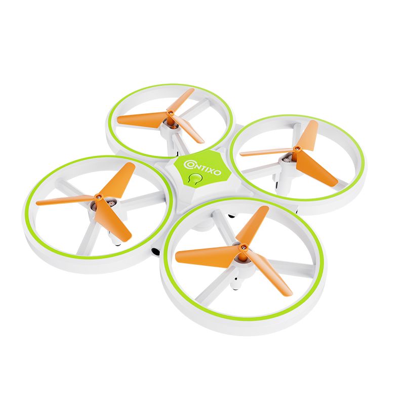 Contixo 7" TD1 Kids Indoor Outdoor RC Easy to Fly Quadcopter Drone with LED Lights with 3d Flip, 3 of 12