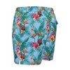 Banana Boat UPF50+ Men's Quick Dry Hawiian Print Bathing Suit | Blue or Royal - 2 of 3
