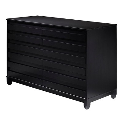 NicBex 6 Drawers Dresser for Bedroom,Chest of Drawers with  Channel Pulls Design,Modern Freestanding Dresser,Storage Dressers for Bedroom