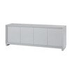 Dining Cabinet Storage Cabinet TV Stand Cabinet Sideboard Wooden Cabinet For Kitchen/Bedroom/Entrance - 3 of 4