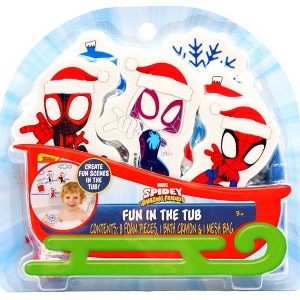Disney Holiday Fun in the Tub Spidey - 1 of 4