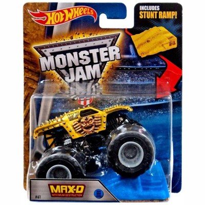 hot wheels monster jam smash up stadium vehicle 5pk