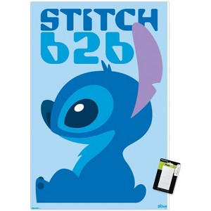 Trends International Disney Lilo & Stitch (2002) - Stitch Minimalist Profile Unframed Wall Poster Prints - 1 of 4