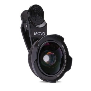 Movo SPL-WA 18mm Wide Angle Lens with Universal Clip Mount for Smartphones - 1 of 4