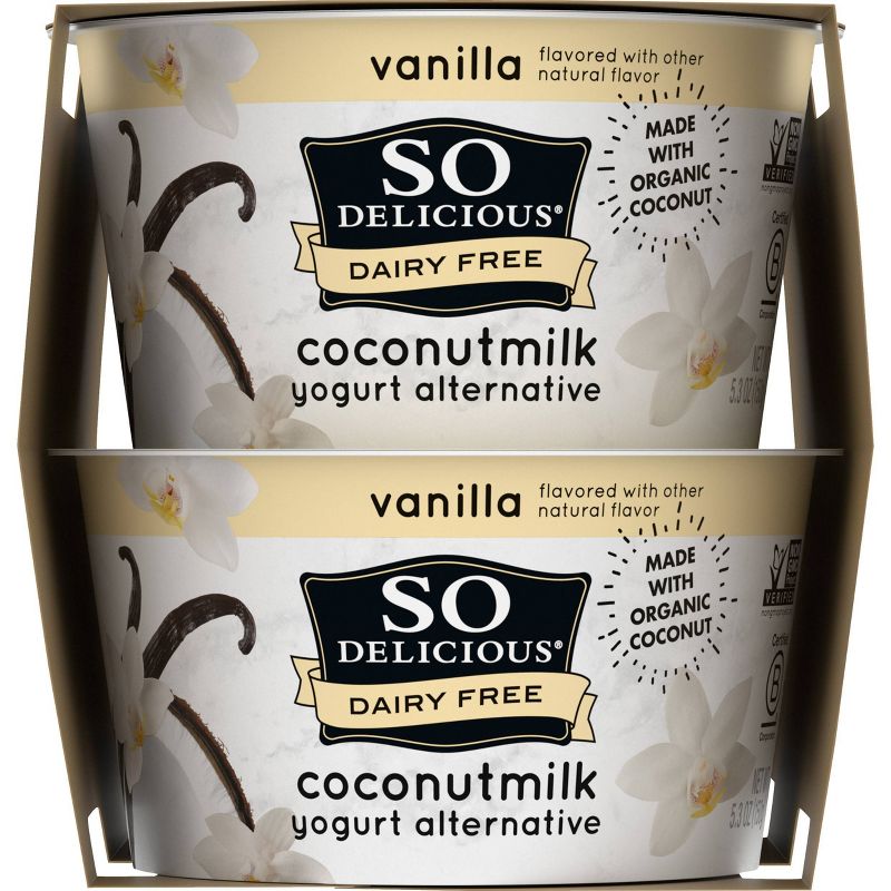 So Delicious Dairy Free Vanilla Coconut Milk Yogurt - 4ct/5.3oz Cups, 6 of 16