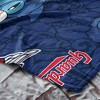 MLB Strike Stitch Hugger Pillow & Silk Touch Throw Blanket Set 40x50 Inches - 3 of 4