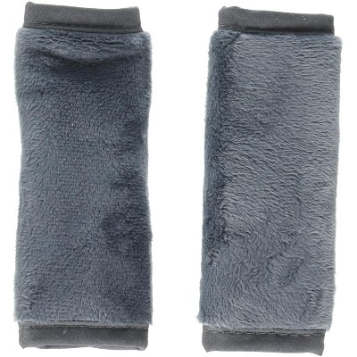 Jolly Jumper Soft Straps, Universal Car Seat Strap Covers, Soft Sherpa Fabric,  Soft Sherpa 710, Gray