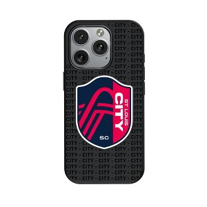 MLS Western Conference Teams Text Backdrop MagSafe Compatible Cell Phone Case for Apple iPhone - 1 of 4