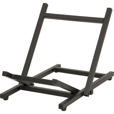 On-Stage Folding Tiltback Amp Stand Black Folds Flat