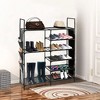 Shoe Rack 6 Tier Shoe Shelf Shoe Storage, 35 Pairs Shoe Organizer for Entryway,Stackable Shoe Holder Shoe Stand - 3 of 4