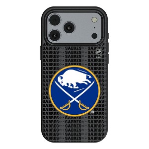 NHL Eastern Conference Teams Text Backdrop MagSafe Compatible Cell Phone Case for Apple iPhone 17 Series - 1 of 4