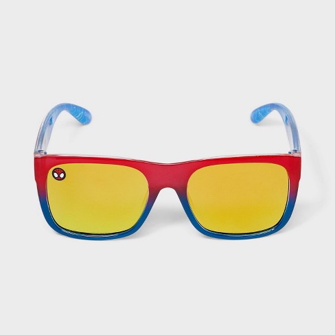 Marvel Spiderman Blue & Red Frame Kids 100% UVA-UVB Sunglasses