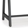 Hawkins Metal/Wood End Table Walnut - WyndenHall: Modern Industrial, Accent, Living Room, Bedroom - 4 of 4