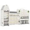 NicBex Kids Bookshelf with Toy Storage,Modern Book Shelves with 17-HDPE Bins,5-Tier Bookcase for Nursery,Children's Room,Kids Furniture Set - 2 of 4