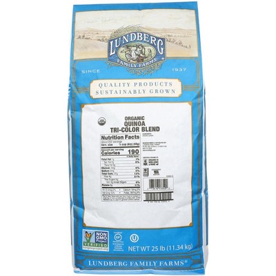 Lundberg Family Farms Quinoa Tri-color Organic - 400 oz.