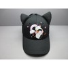 Squishmallows Cam The Cat Rainbow Dance Black Snapback Cosplay Hat - image 3 of 4