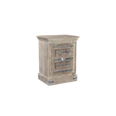 Taran Designs,Callan 1-door Solid Wood Nightstand (Left)