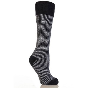 Heat Holders® Women's Rachel ORIGINAL™ Ribbed Boot Socks | Advanced Thermal Yarn | Thick Boot Socks Cold Weather Gear | Warm + Soft, Hiking, Cabin, Hunting, Outdoor, Cozy Socks - 1 of 2