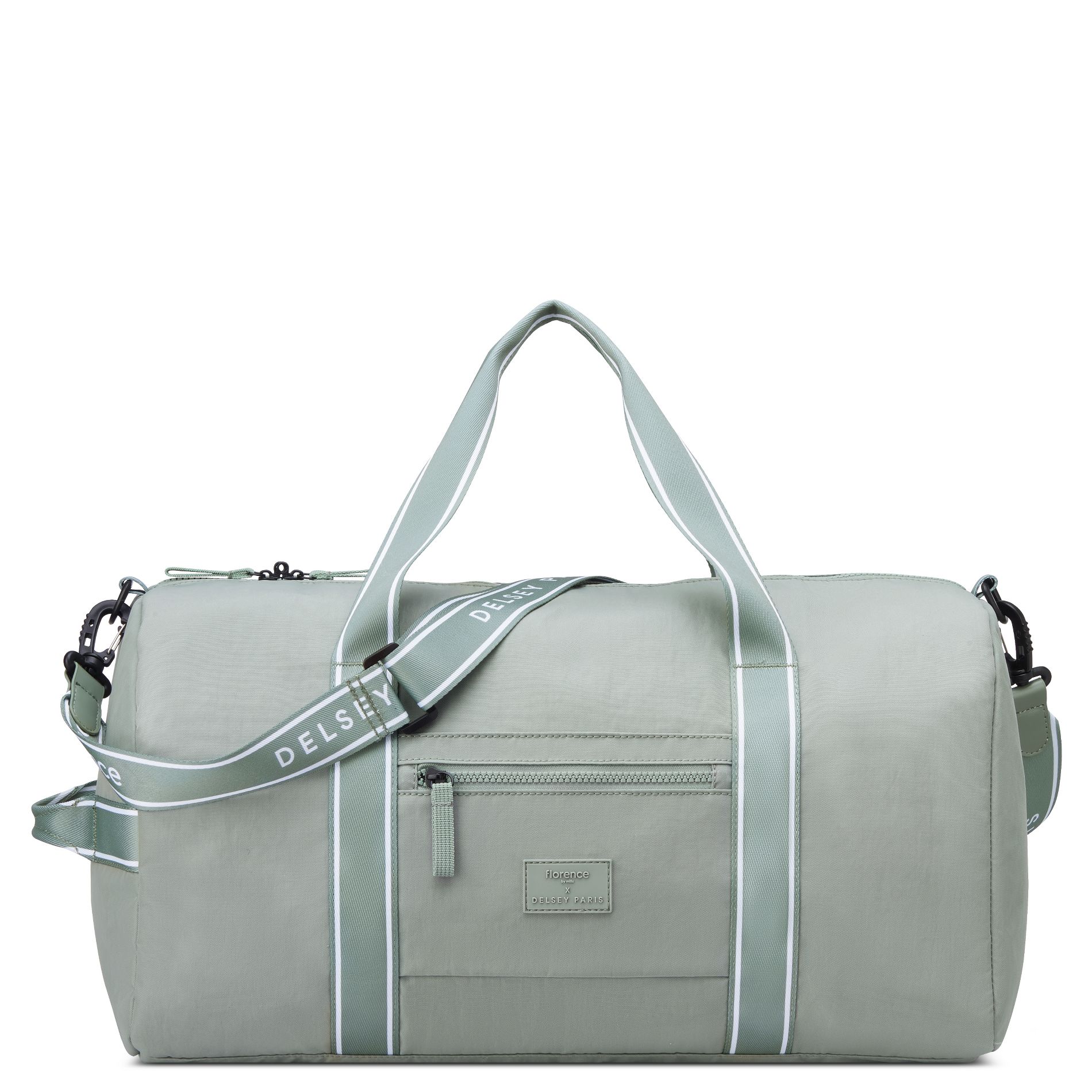 Florence by mills x DELSEY PARIS Carry On Sweet Escape Lightweight Softside Duffel Bag - Sage Green