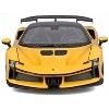 Ferrari SF90 XX Stradale Yellow with Black Top "Race and Play" Series 1/24 Diecast Model Car by Bburago - 4 of 4