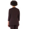 Rekucci Curvy Woman Travel in Style  Open Front Throw Over Jacket – Cozy, Versatile & Travel Friendly - 3 of 4