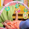 Bright Starts Pink Palms Tiki Toy Bar Baby Activity Gym and Tummy Time Mat Newborn to 3 Years - 2 of 4