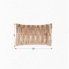Cheer Collection Luxuriously Soft Faux Fur Throw Pillow With Inserts, Set of 2 - Marble Chocolate - 4 of 4