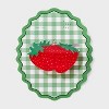 Double Strawberries Claw Hair Clip - A New Day™ Red: Acrylic & Plastic, Food Pattern, All Hair Types - 2 of 3