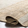 Nuloom Cornelia Striped Jute Tassel Indoor Area Rug, 5' x 8', Natural - 4 of 4