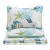 Great Bay Home Coastal Beach Reversible Quilt Set With Shams - image 4 of 4