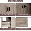 Home Imports Emporium 40” Extra Wide Multipurpose Bedroom Storage Cabinet, 71” Tall Pantry Storage Cabinet with Adjustable Shelves - 3 of 4
