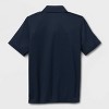 Kids' Short Sleeve Performance Uniform Polo Shirt - Cat & Jack™ Navy - image 2 of 3