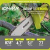 Sun Joe 24 Volt Cordless Pole Chainsaw, Electric Telescoping Tree Trimmer, Green - 3 of 4