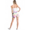 Women's Free Spirit Tie Dye Knit Shorts - Plus - HEIMISH USA - 3 of 4