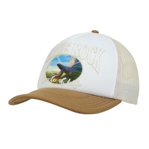 Disney The Lion King Pride Rock White & Tan Trucker Hat - 1 of 4