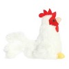 Aurora Small Chicken Mini Flopsie Adorable Stuffed Animal White 8" - 3 of 4