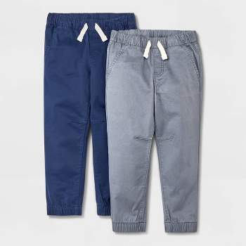 Gerber Infant And Toddler Boys' Canvas Pants - Blue - 2t : Target